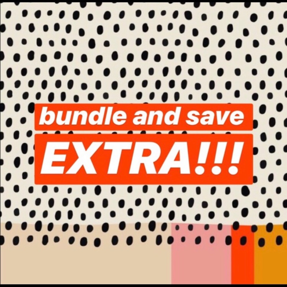‼️bundle and save EXTRA‼️